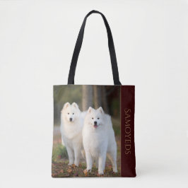 Samoyed Lovers Tote Bag