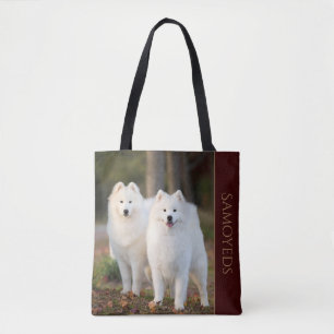 Samoyed Lovers Tote Bag