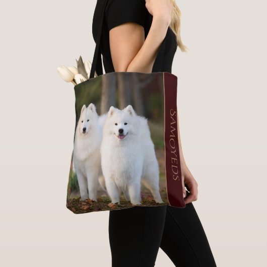 Samoyed Lovers Tote Bag (Dichtbij)