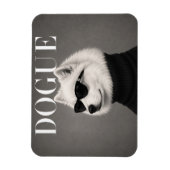 Samoyed Luxe Mode Hondenportret Flexi Magneet (Verticaal)