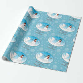 Samoyed Magic Wrapping Paper: Matte, Glossy, Linen Cadeaupapier