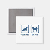 Samoyed Magneet (Voorkant / Achterkant)