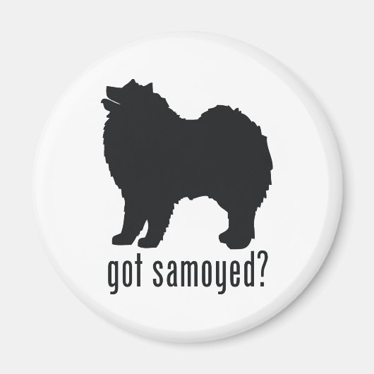 Samoyed Magneet (Voorkant)