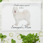 Samoyed Mam Kitchen Towel Theedoek (Gevouwen)