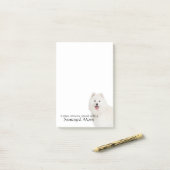 Samoyed mam Post-It Notes (Op bureau)