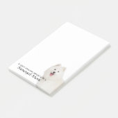 Samoyed mam Post-It Notes (Schuin)