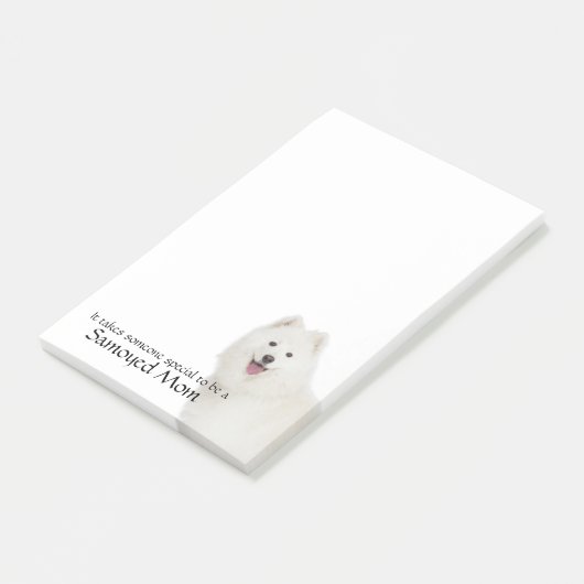 Samoyed mam Post-It Notes (Schuin)