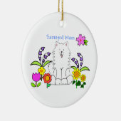 Samoyed mama Ornament (Rechts)