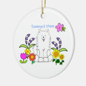 Samoyed mama Ornament (Links)