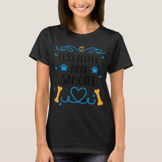 Samoyed Minder Mensen Meer Samoyed Internationaal T-shirt