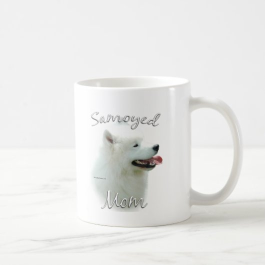 Samoyed Moeder 2 Koffiemok (Rechts)
