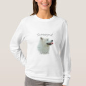 Samoyed Moeder 2 T-shirt (Voorkant)