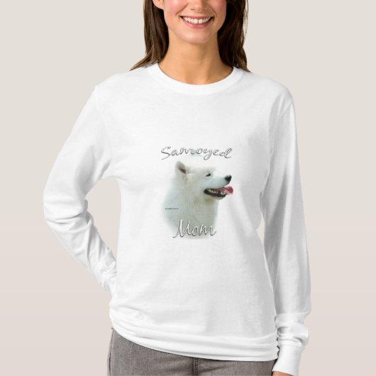 Samoyed Moeder 2 T-shirt (Voorkant)