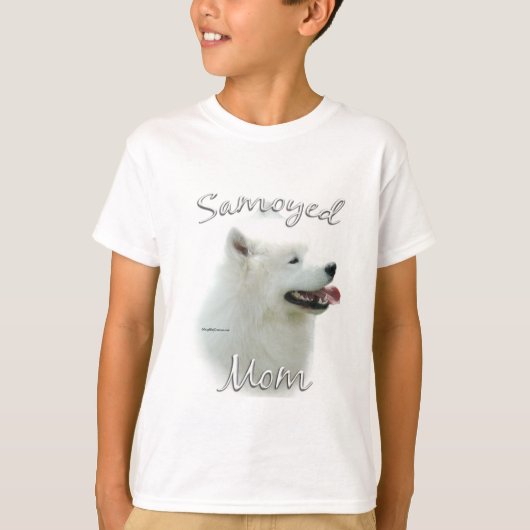 Samoyed Moeder 2 T-shirt (Voorkant)