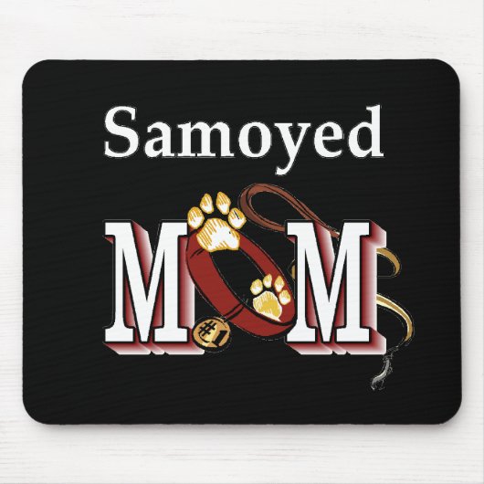 Samoyed MOM-cadeaus Muismat (Voorkant)