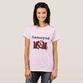 Samoyed MOM-cadeaus T-shirt (Voorkant volledig)