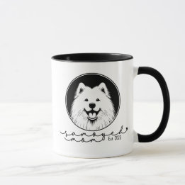 Samoyed Mom Custom Established Pop Art Samoyed Mok