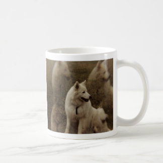 Samoyed multi-afbeelding, Samoyed multi-afbeelding Koffiemok