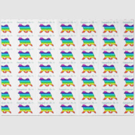 Samoyed No.1 de Omslag van de Gift van het weefsel Tissuepapier