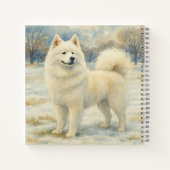 Samoyed Notitieboek (Achterkant)