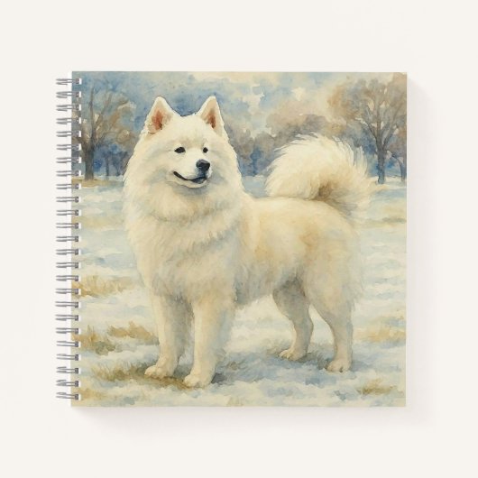 Samoyed Notitieboek (Voorkant)