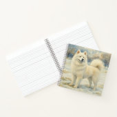 Samoyed Notitieboek (Binnen)