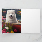 Samoyed op een peddel: een Schilderachtig avontuur Kaart (Binnen)