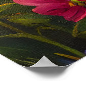 Samoyed op een peddel: een Schilderachtig avontuur Poster (Hoek)