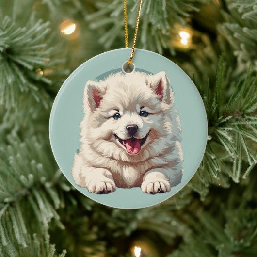 Samoyed Ornament (Boom)