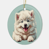 Samoyed Ornament (Links)