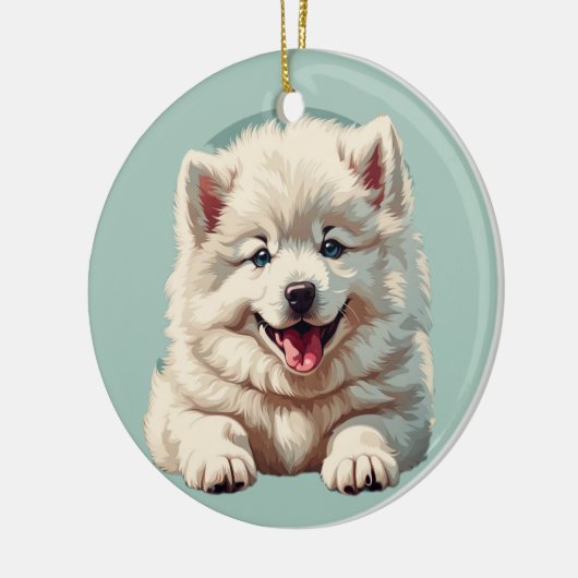Samoyed Ornament (Links)