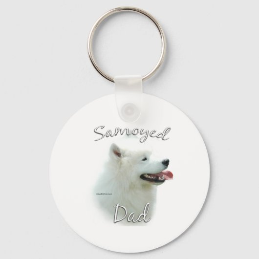 Samoyed Pa 2 Sleutelhanger (Voorkant)