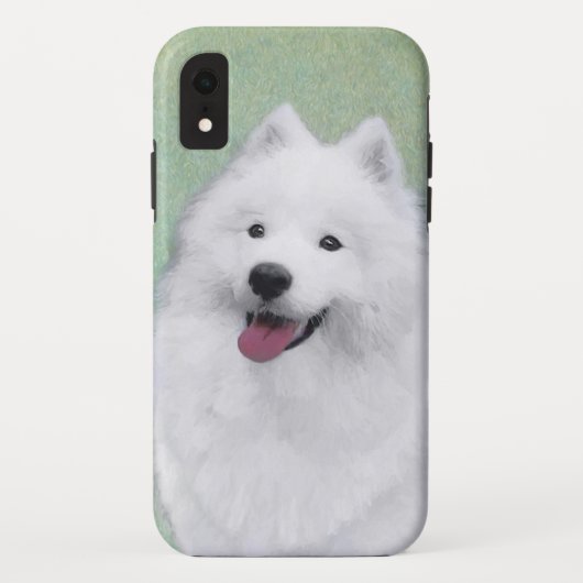 Samoyed Painting - Cute Original Dog Art Case-Mate iPhone Case (Achterkant)