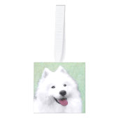 Samoyed Painting - Cute Original Dog Art Decoratie (Voorkant)