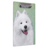 Samoyed Painting - Cute Original Dog Art Klembord (Rechts)
