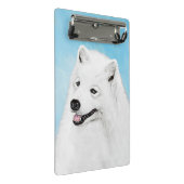 Samoyed Painting - Cute Original Dog Art Mini Klembord (Schuin)