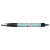 Samoyed Painting - Cute Original Dog Art Pen (Voorkant)