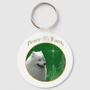Samoyed Peace Sleutelhanger