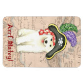 Samoyed Pirate Magneet (Horizontaal)