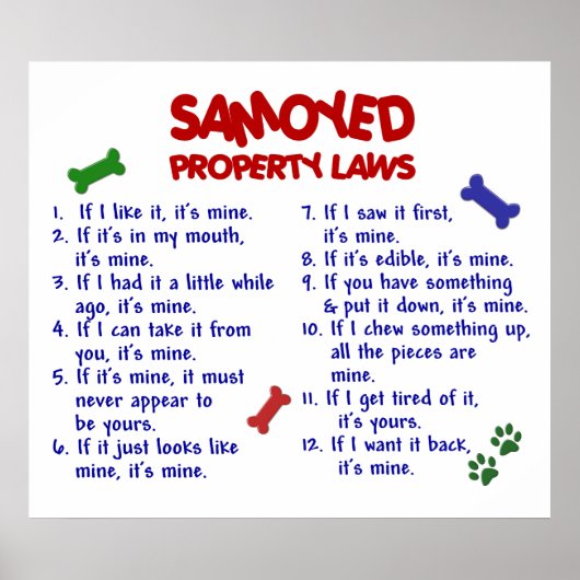 SAMOYED PL2 POSTER (Voorkant)