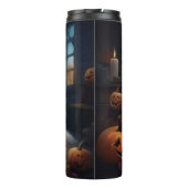 Samoyed pompoenen Halloween eng Thermosbeker (Achterkant)