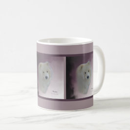 Samoyed Portrait; Klassieke koffie-Mok Koffiemok