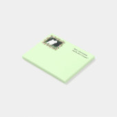 Samoyed Post-it® notes 4 x 3 met bericht (Schuin)