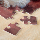 Samoyed Puppy Christmas Painting Legpuzzel (Zijkant)