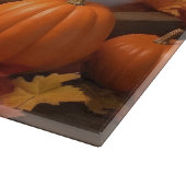 Samoyed Puppy Herfst Delight Pompoen Snijplank (Hoek)