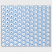 Samoyed Puppy Painting - Cute Original Dog Art Cadeaupapier (Vlak)