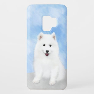 Samoyed Puppy Painting - Cute Original Dog Art Case-Mate Samsung Galaxy S9 Hoesje