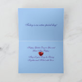 Samoyed Puppy Wenskaart: "Gotcha" Day Celebrate Kaart (Binnen)