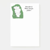 Samoyed Relaxation Post-it® notes, 4 x 6 inch Post-it® Notes (Voorkant)