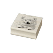Samoyed Rubber Stamp Rubberstempel (Stempel)